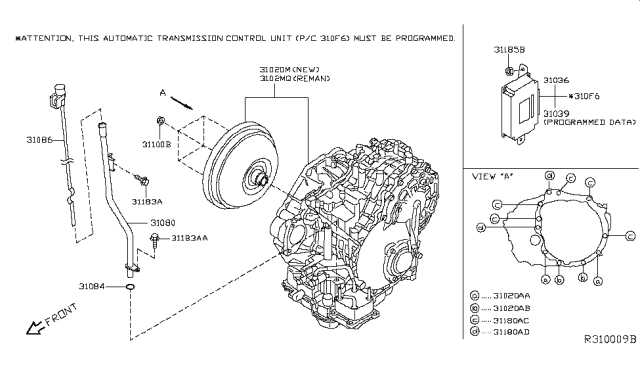 nissan altima engine parts diagram