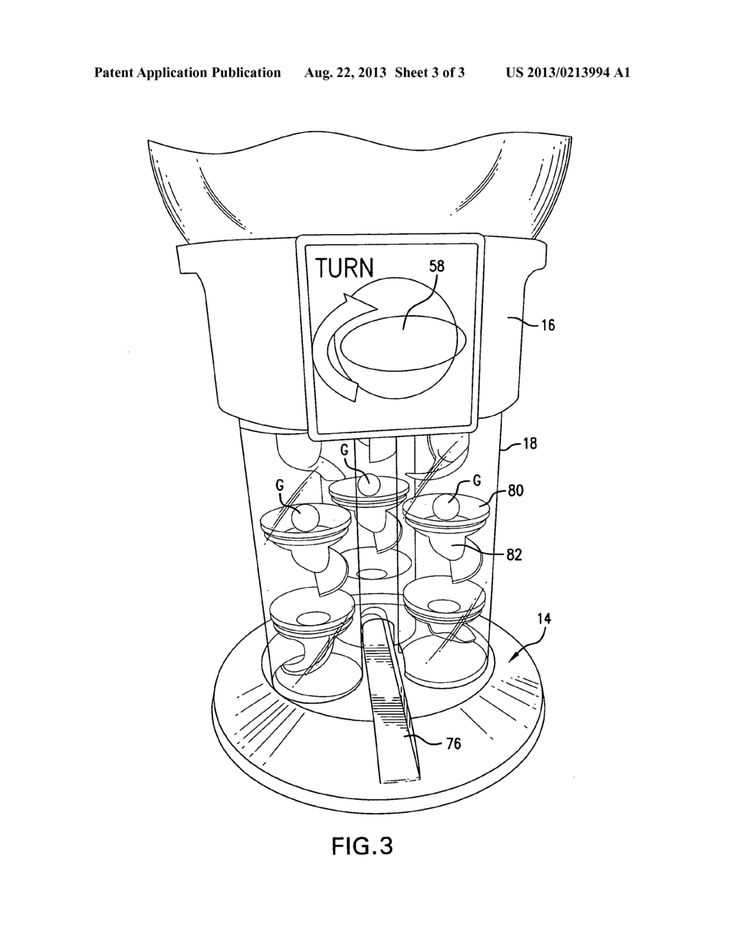 gumball machine parts diagram