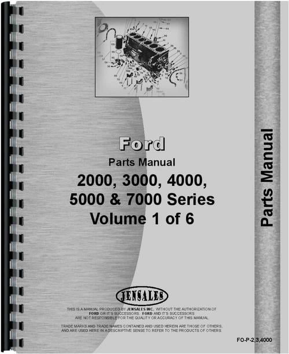 ford 6610 parts diagram