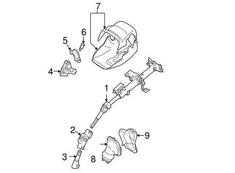 2005 toyota matrix parts diagram