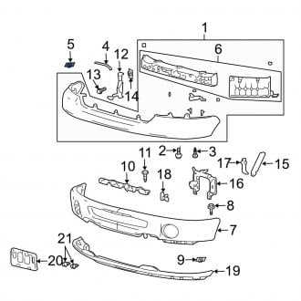 front ford explorer parts diagram