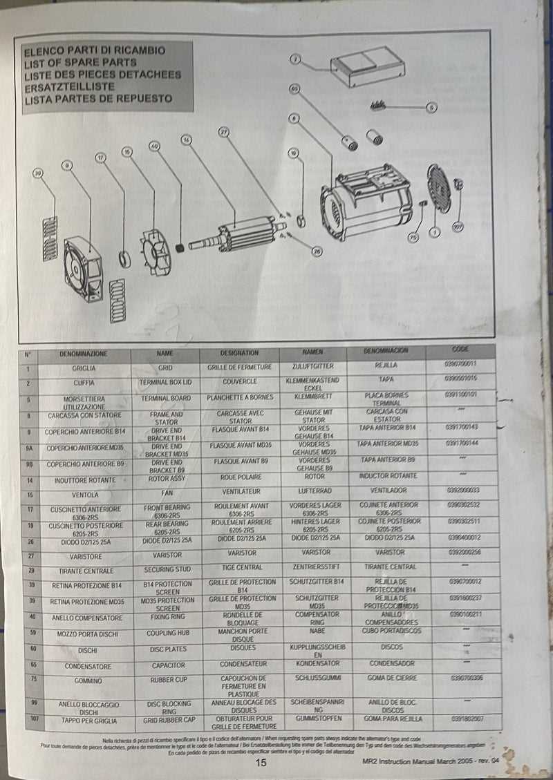 hilti te 76 parts diagram