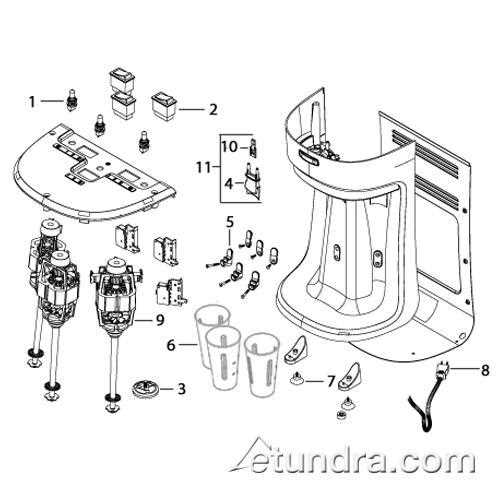 hamilton beach brewstation parts diagram