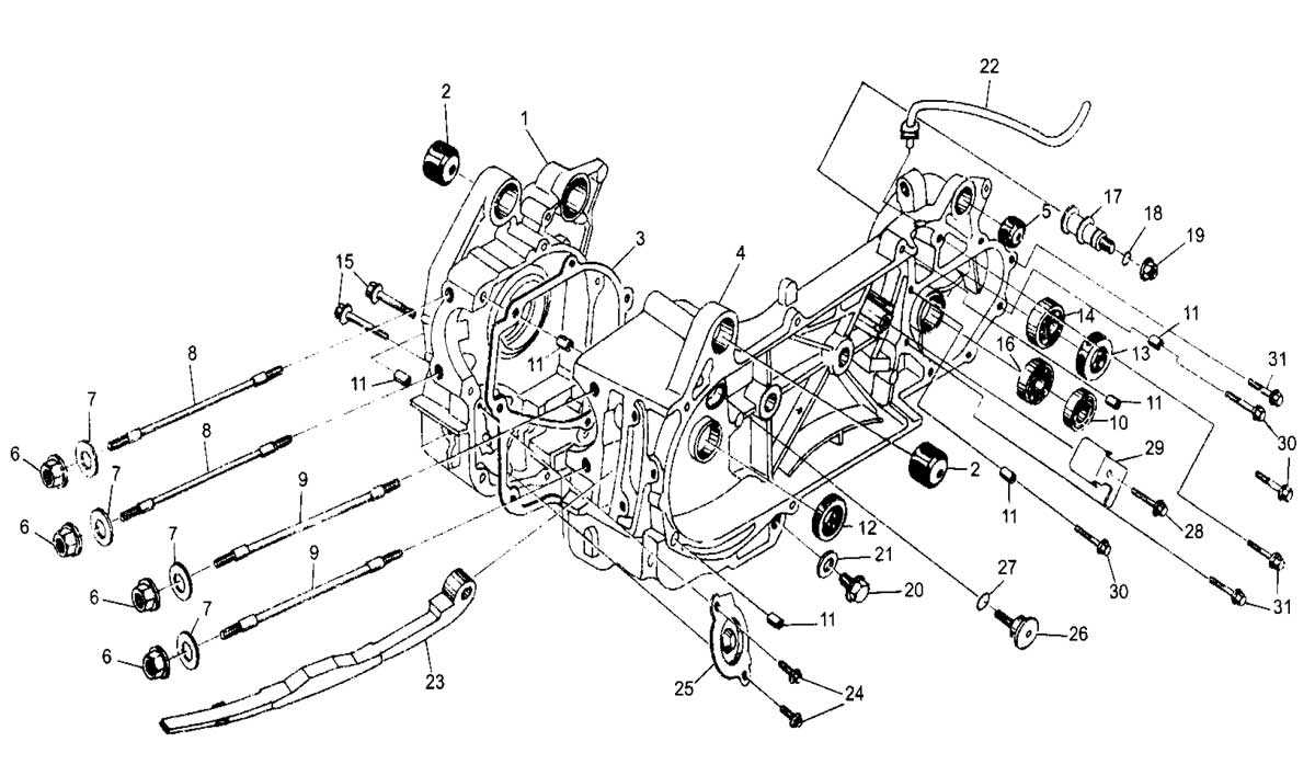 gy6 150cc engine parts diagram