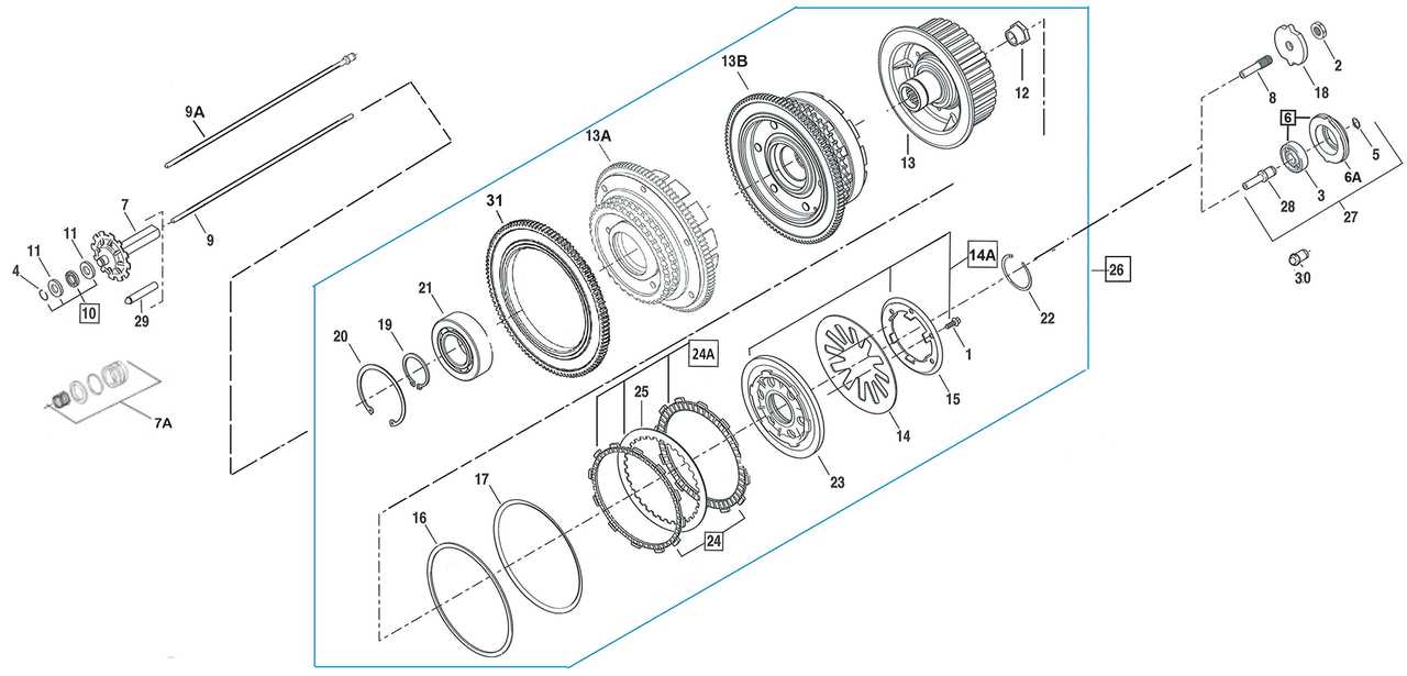 harley primary parts diagram