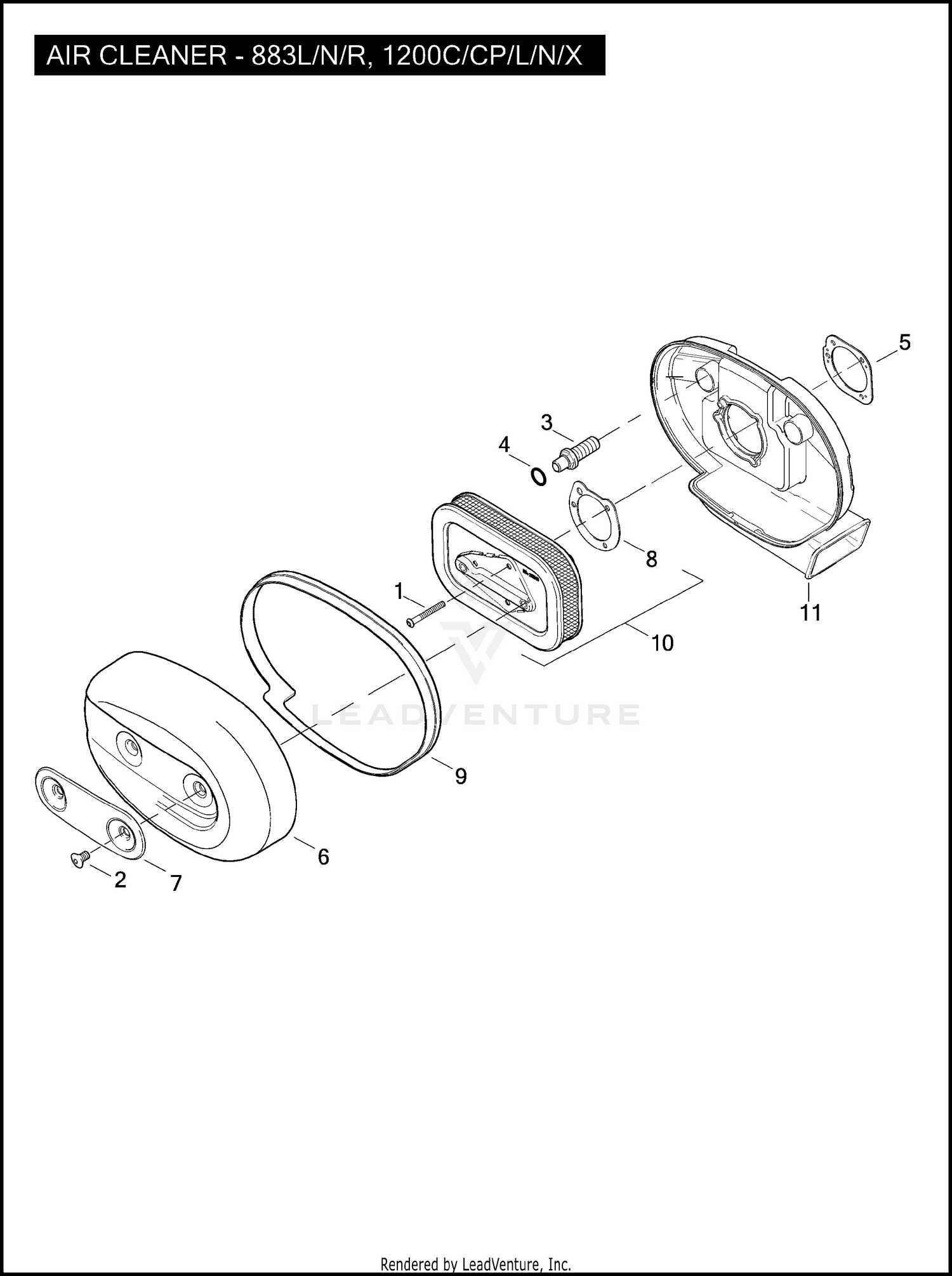 harley sportster 1200 parts diagram