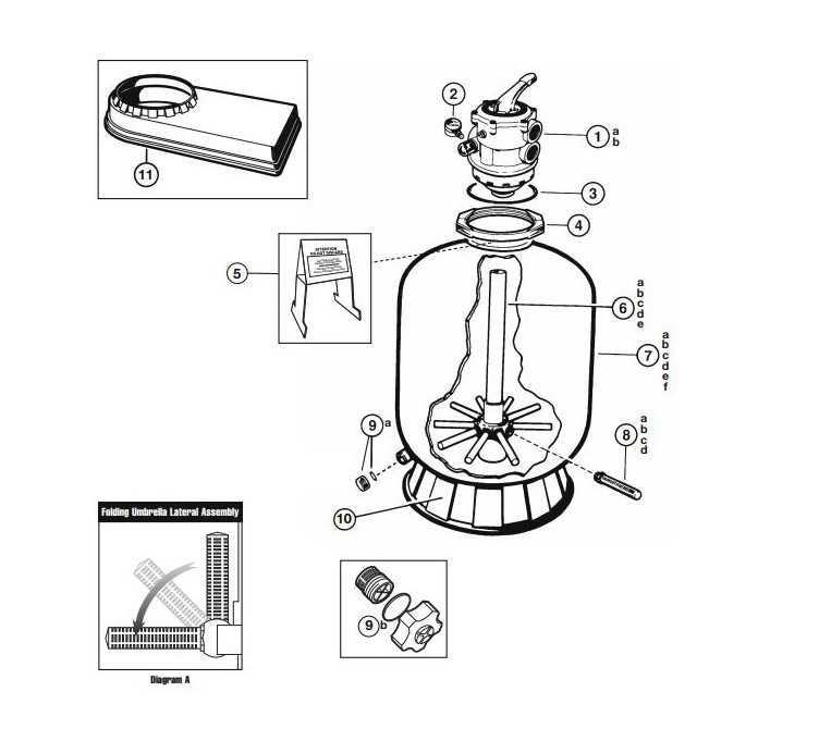 hayward s200 sand filter parts diagram