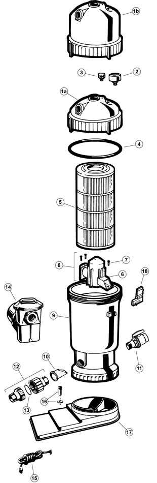 hayward swimclear parts diagram