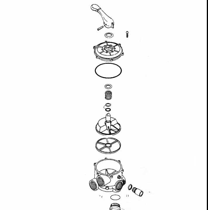 hayward vari flo valve parts diagram