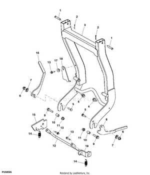 john deere x500 mower deck parts diagram