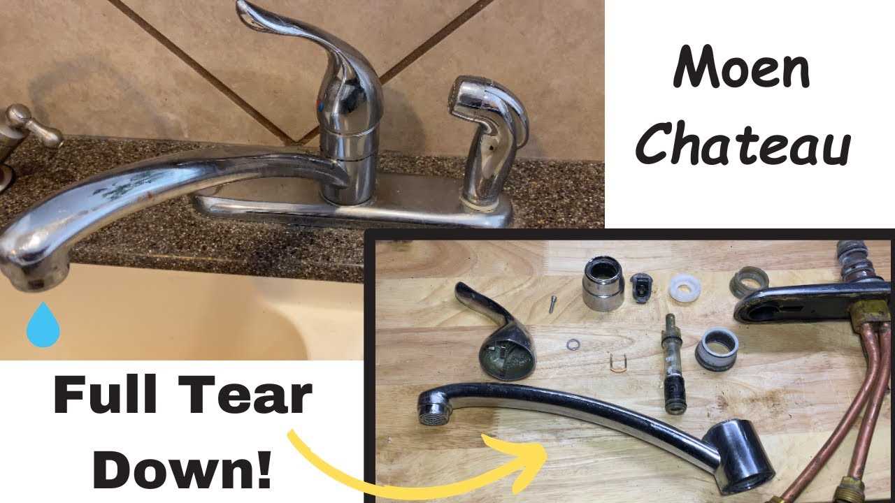 moen pulldown kitchen faucet parts diagram