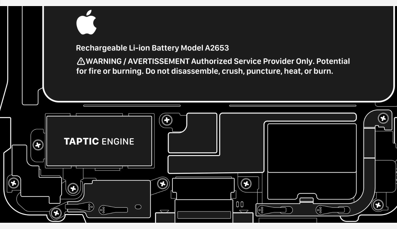 inside iphone 7 parts diagram