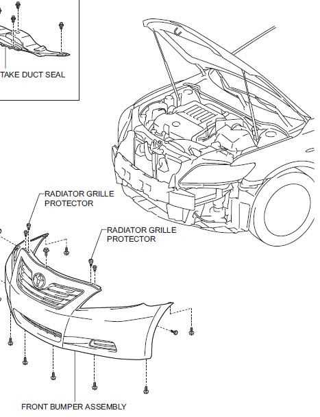 2007 toyota camry parts diagram