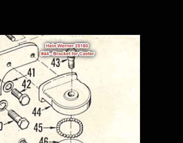 hein werner floor jack parts diagram