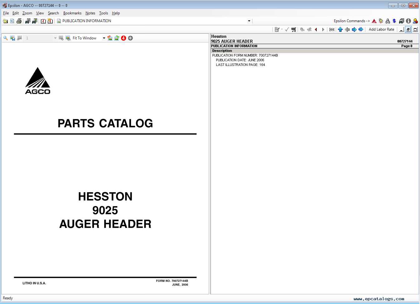 hesston 6450 parts diagram