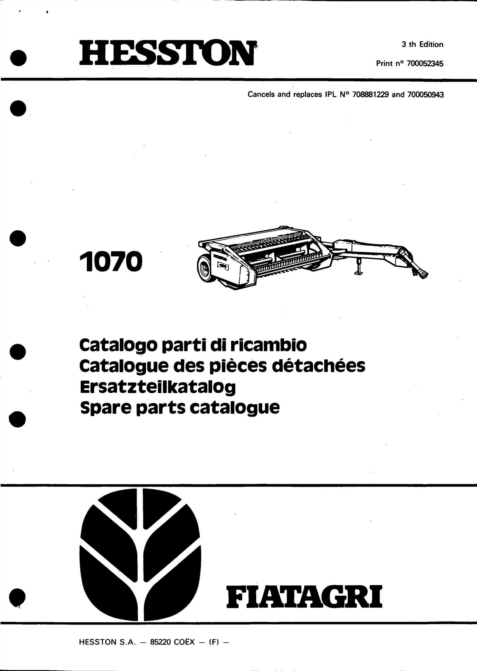 hesston pt7 parts diagram