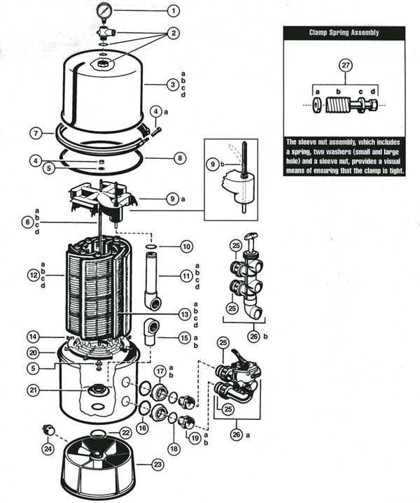 hayward swimclear parts diagram