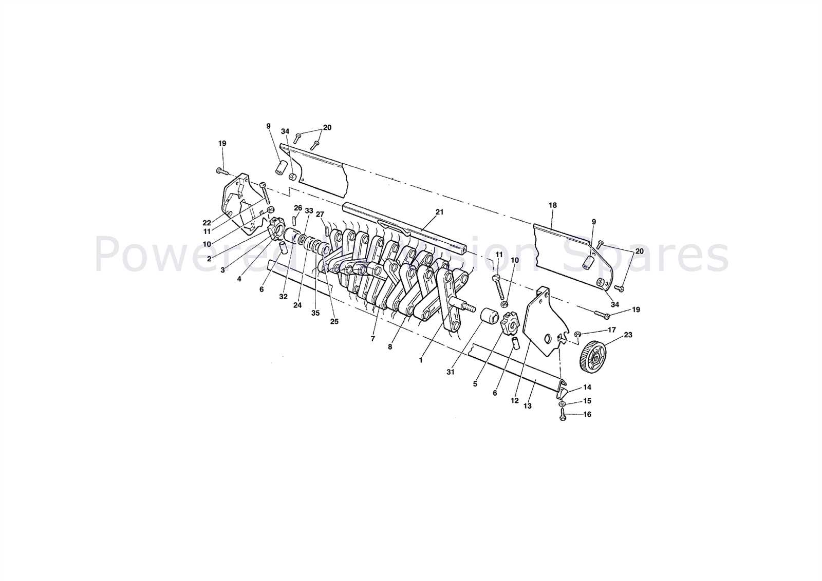 john deere 567 baler parts diagram