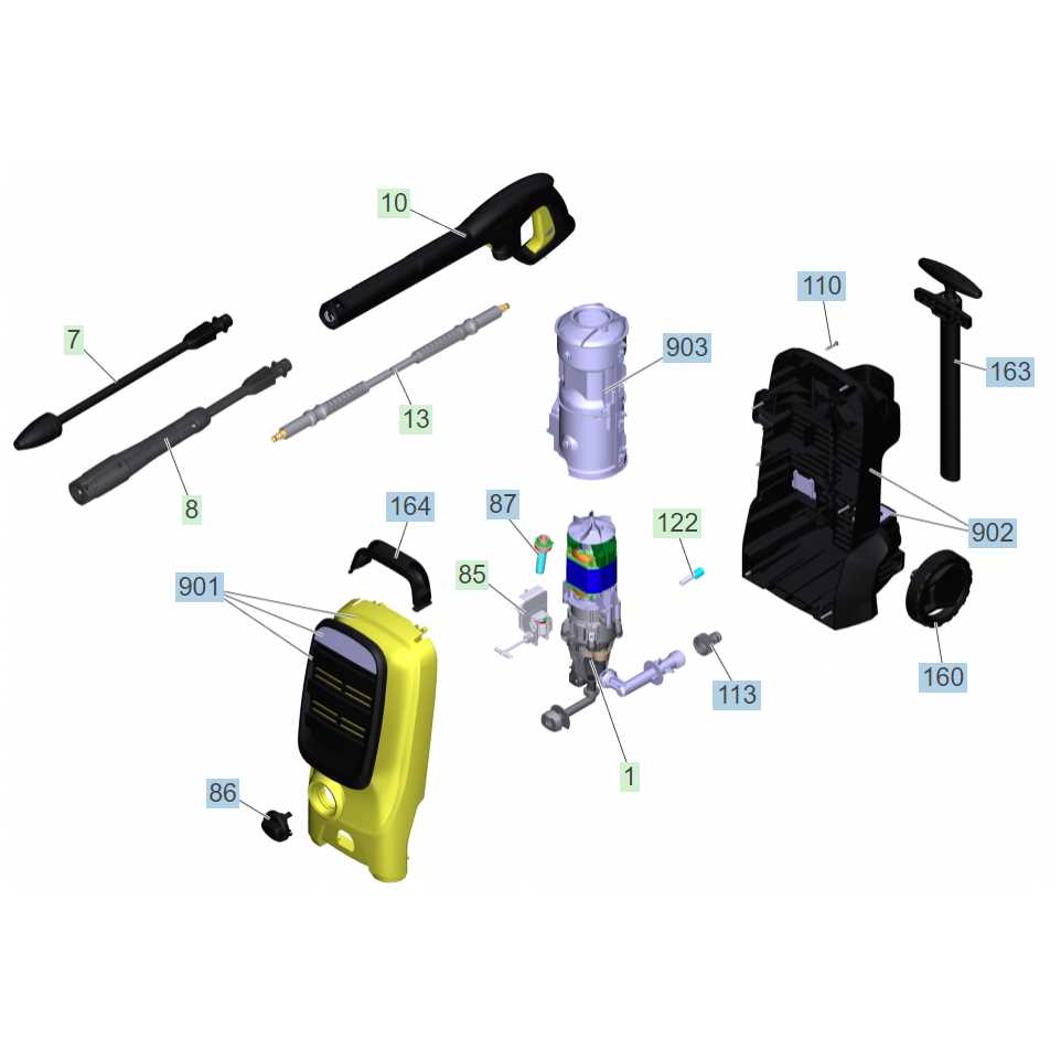 karcher k4 pressure washer parts diagram