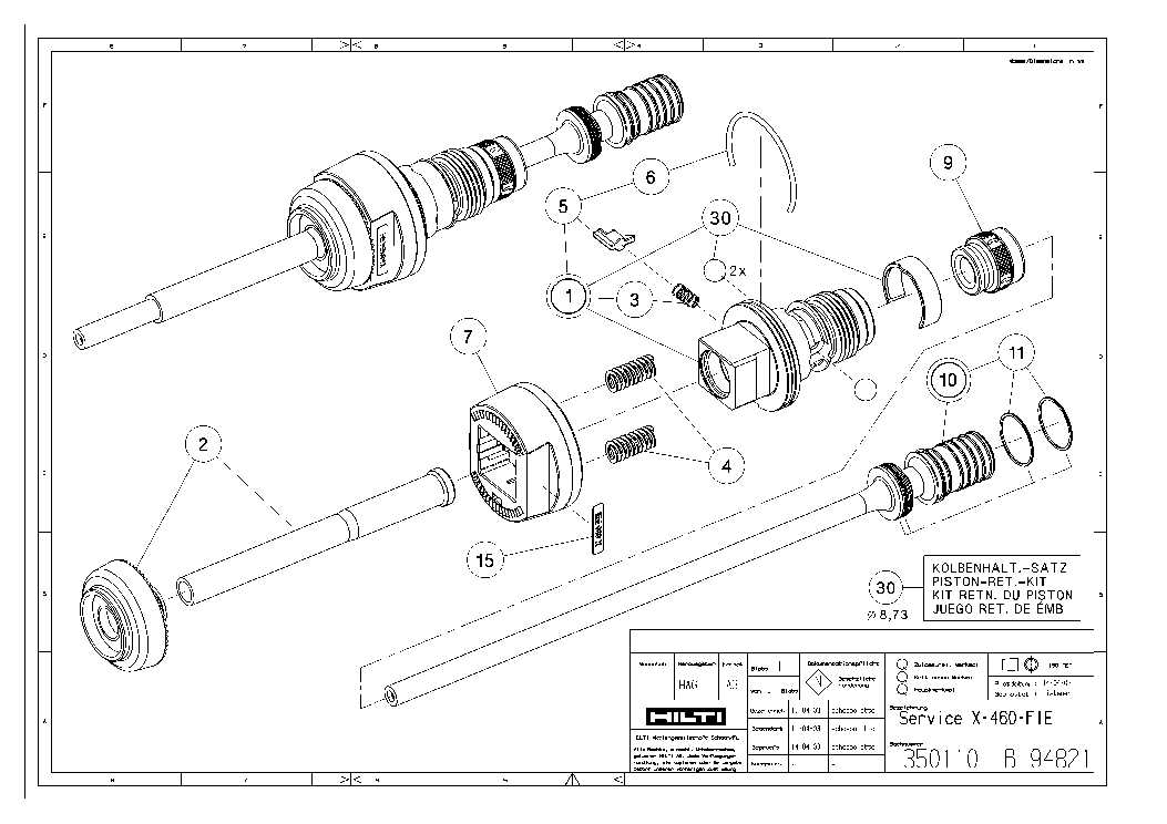 hilti te 24 parts diagram