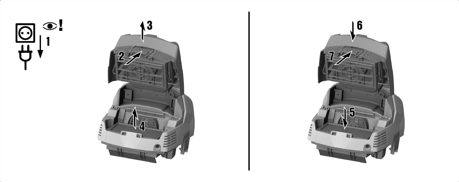 hilti vc 40 u parts diagram