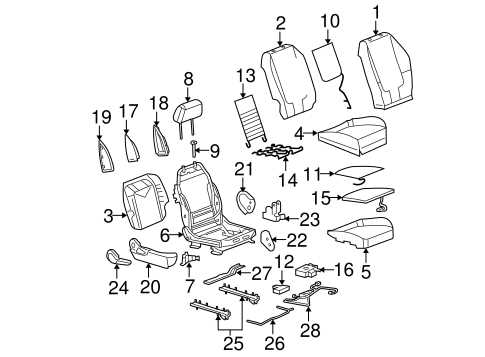 2006 pontiac g6 parts diagram