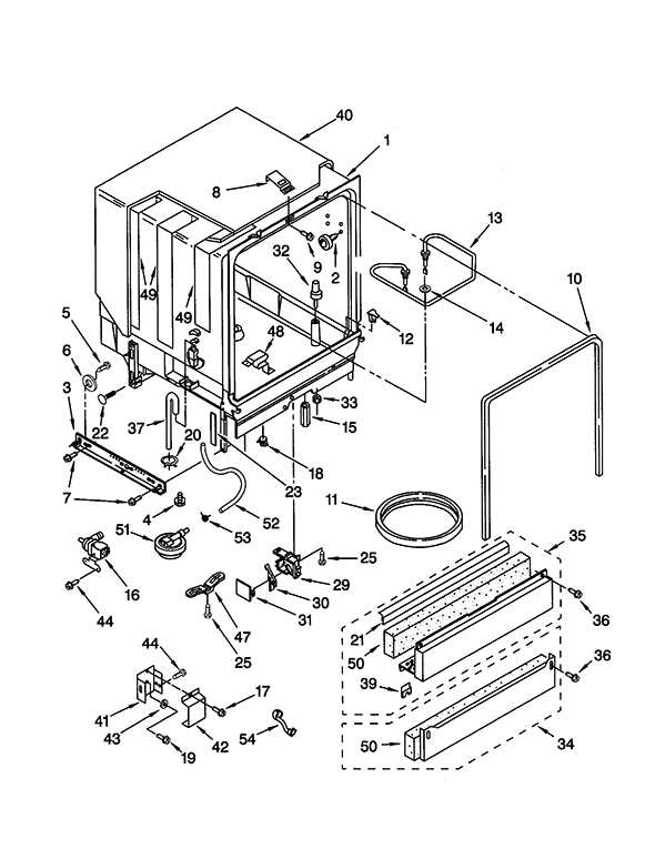 hisense dishwasher parts diagram