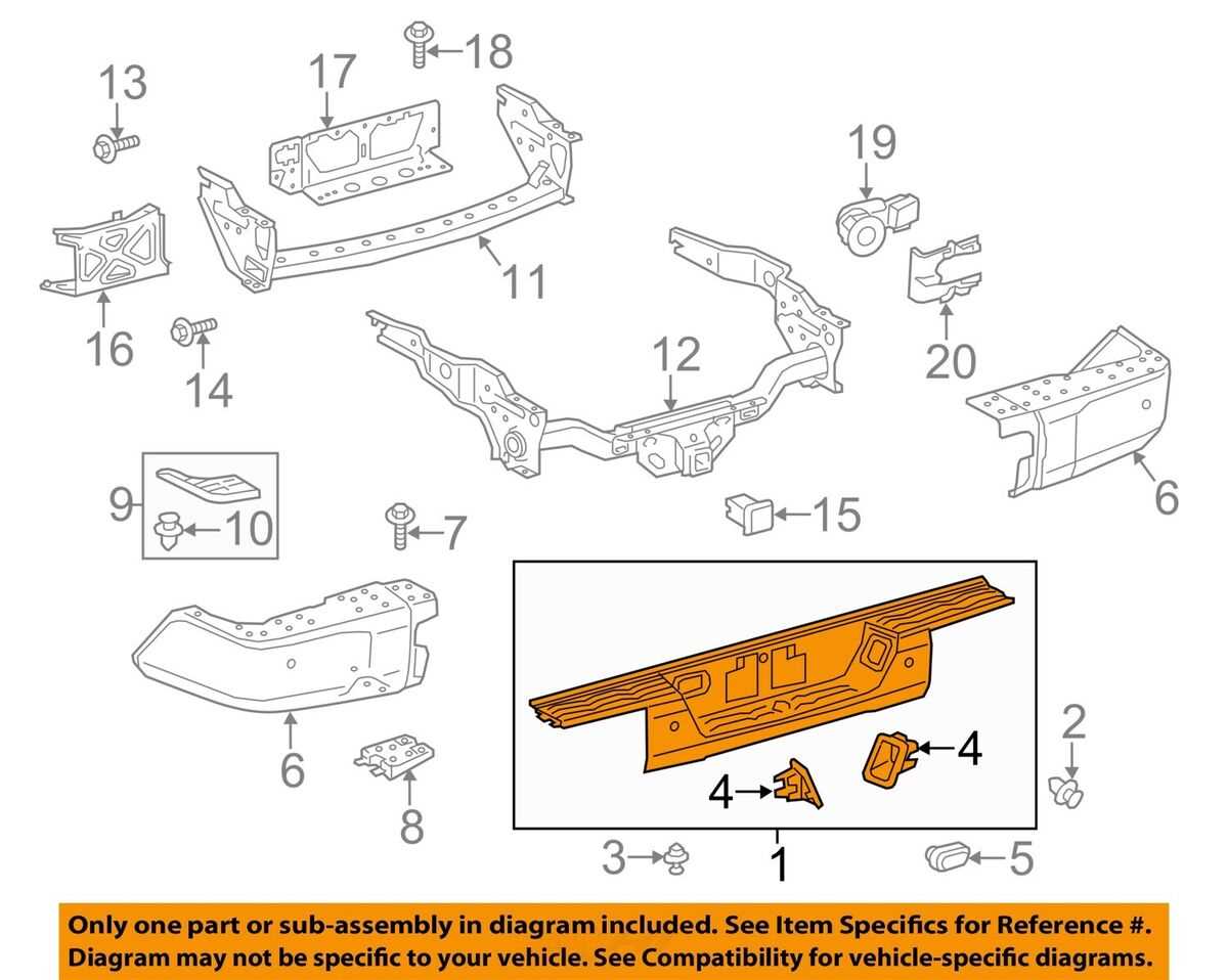 2014 toyota tundra parts diagram