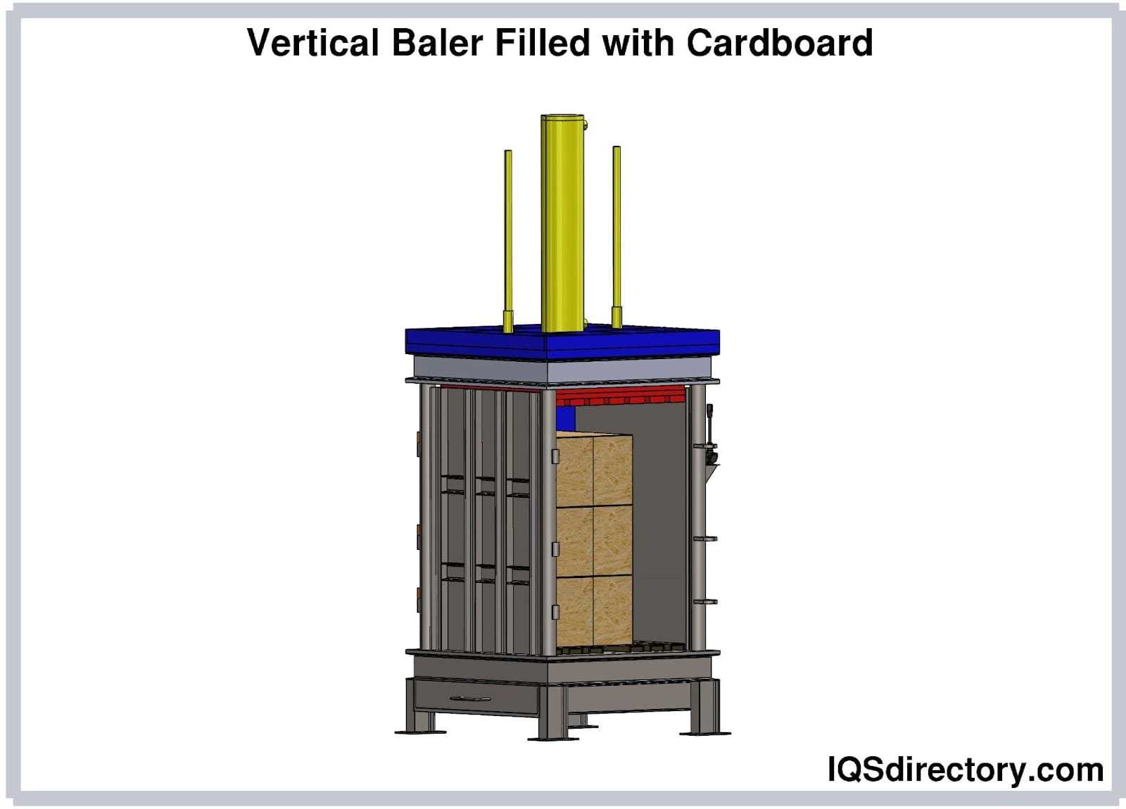 diagram cardboard baler parts