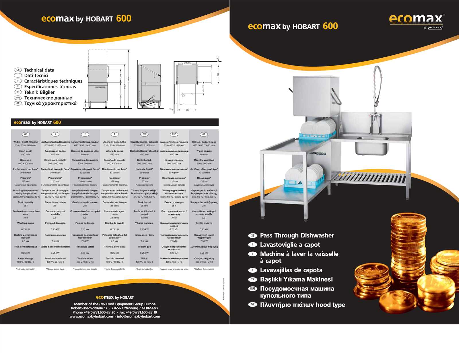 hobart commercial dishwasher parts diagram