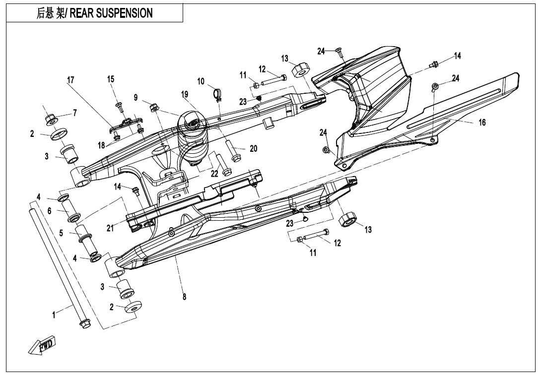 bmw rear suspension parts diagram