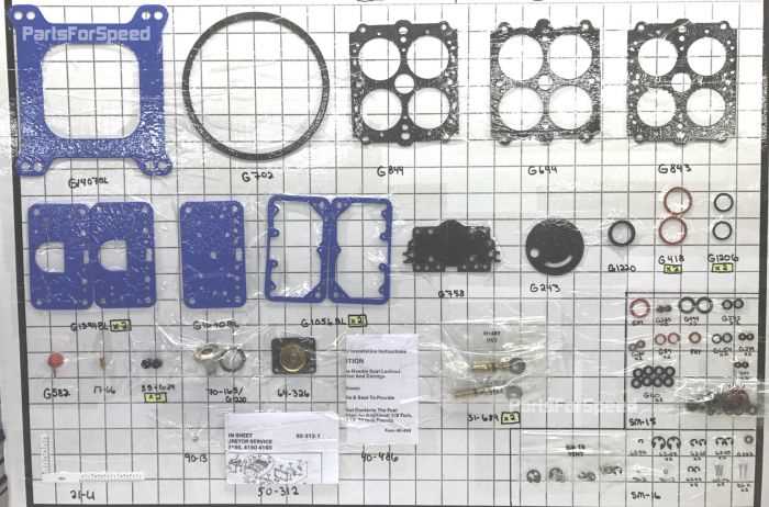 holley 80457 parts diagram