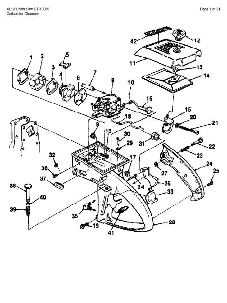 homelite 26b blower parts diagram