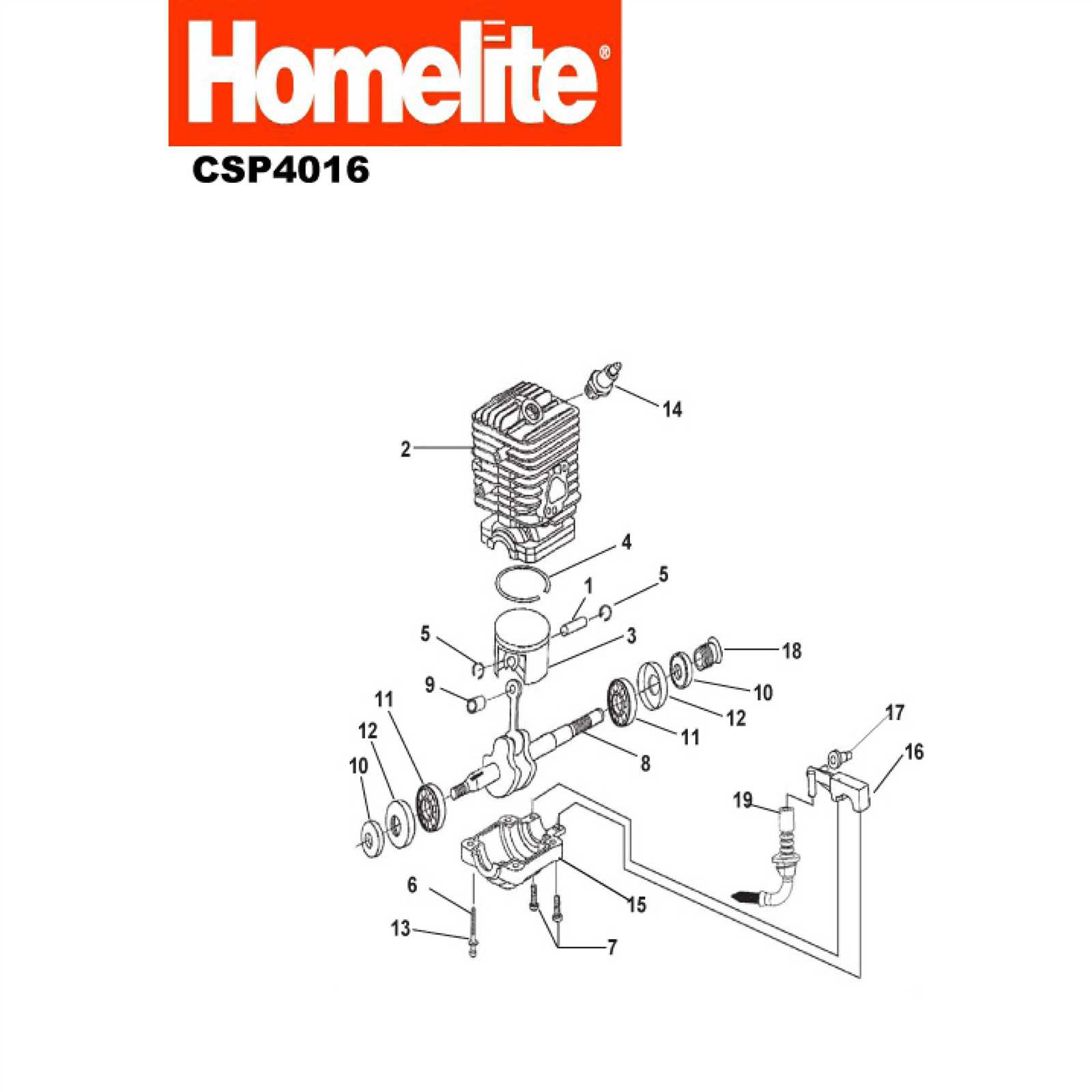 homelite parts diagram