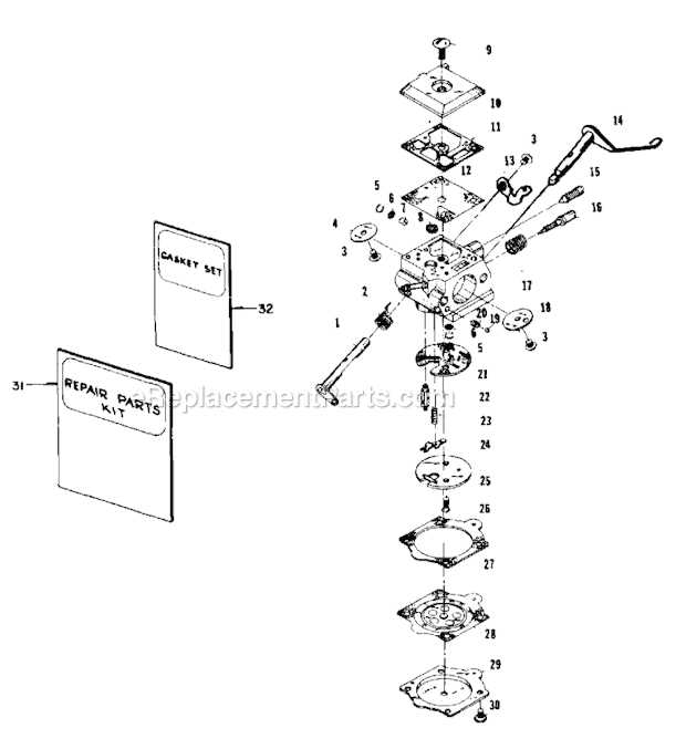 homelite xl2 parts diagram