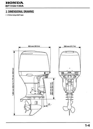 honda 130 outboard parts diagram