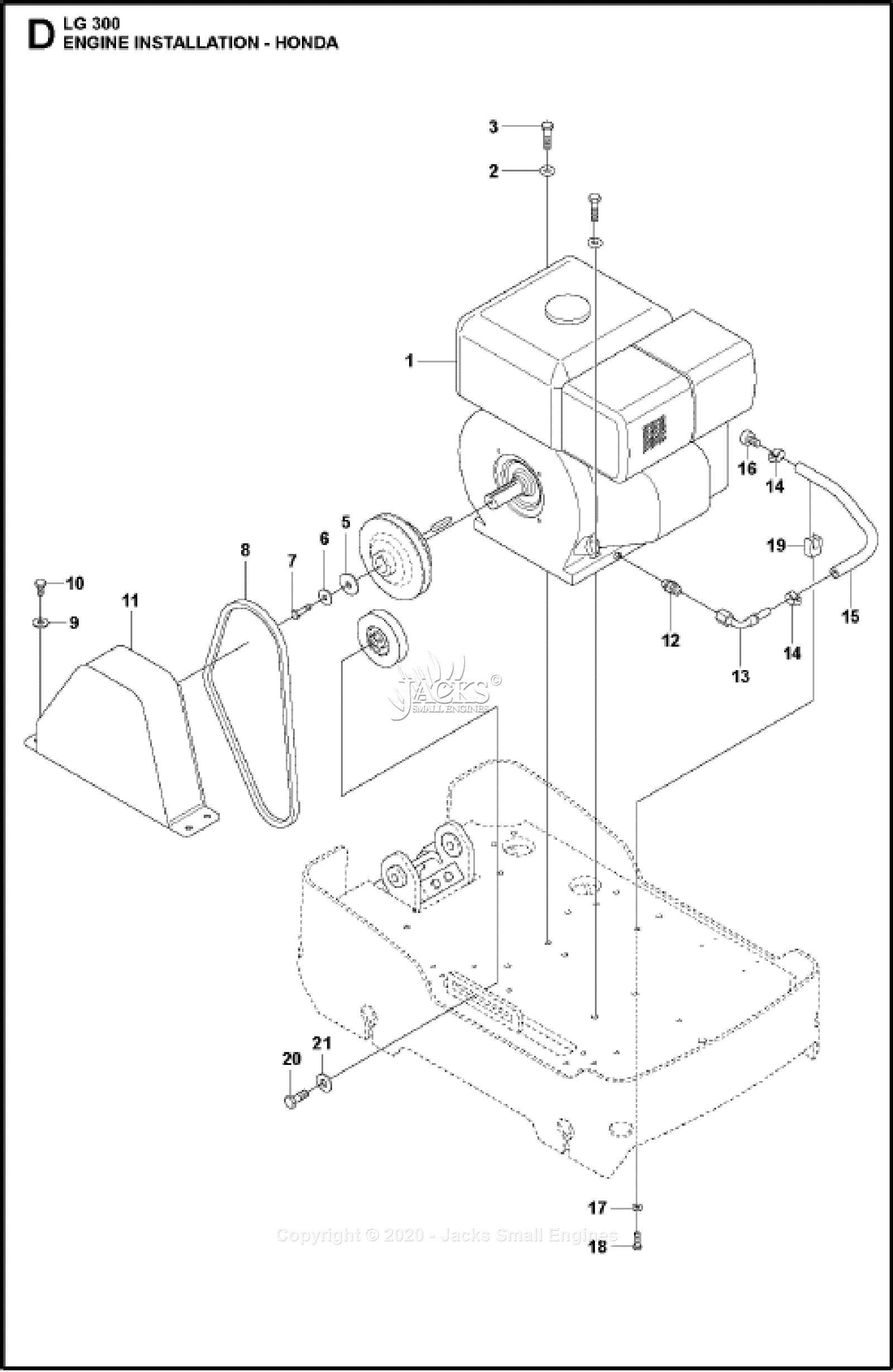 honda 300 parts diagram