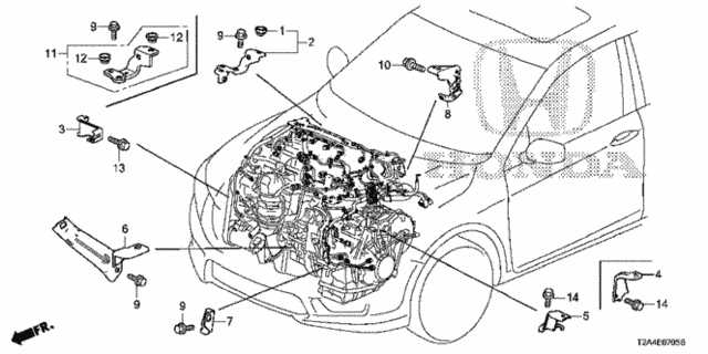 honda accord parts diagram