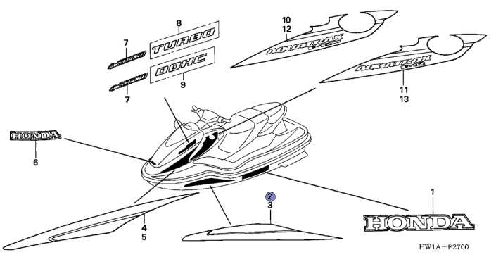 honda aquatrax parts diagram