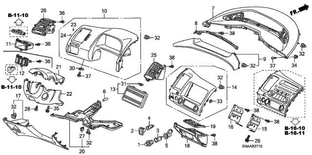 honda civic 2009 parts diagram