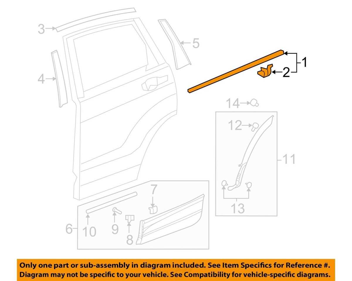honda crv body parts diagram
