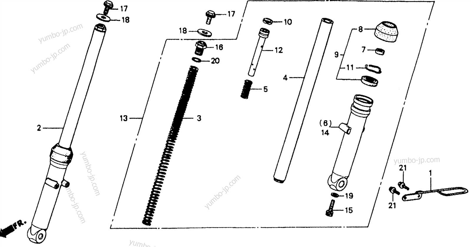 honda ct70 parts diagram