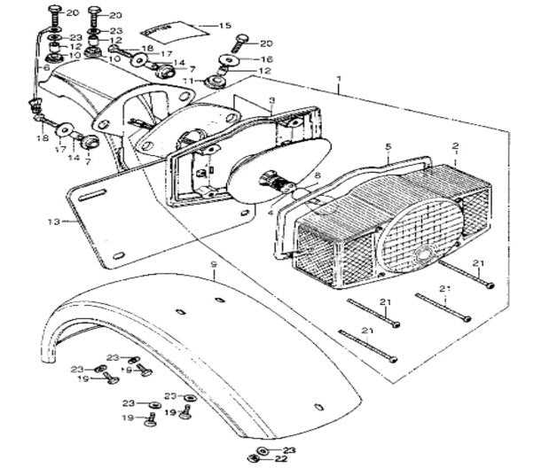 honda ct70 parts diagram