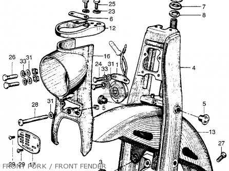 honda ct90 parts diagram