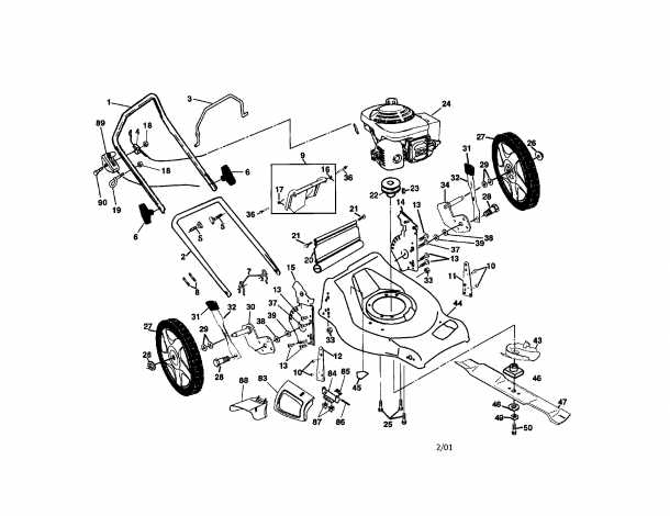 honda engine parts diagram