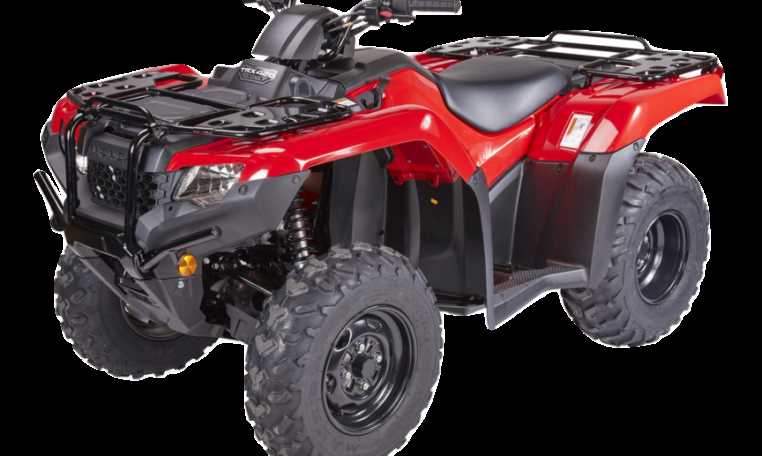 honda four wheeler parts diagram