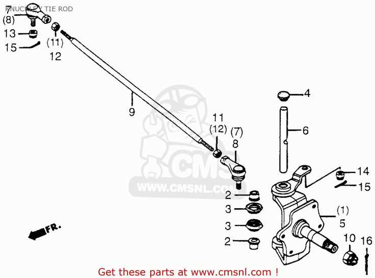 honda fourtrax parts diagram