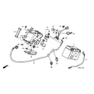 honda fury parts diagram