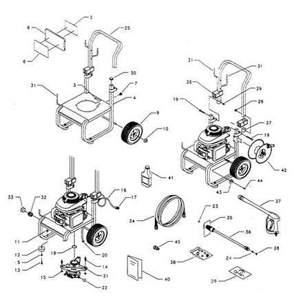 honda gcv160 pressure washer pump parts diagram