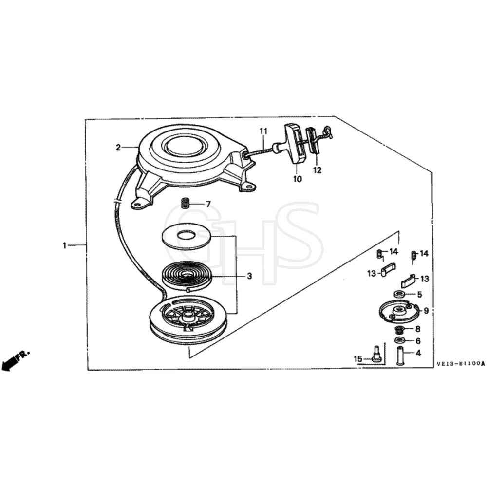 honda hrb215 parts diagram